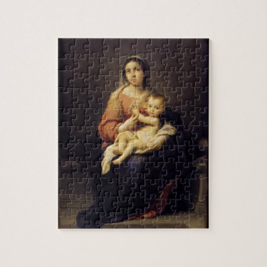 Madonna en Child - Virgin Mary - Murillo Legpuzzel (Verticaal)
