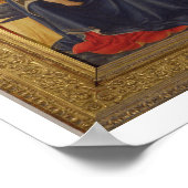 Madonna en Child with Angels, c.1467 (olie op deel Poster (Hoek)