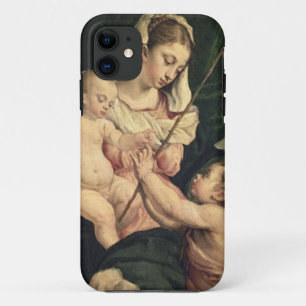 Madonna en Child with Saint John, c.1570 (olie op iPhone 11 Hoesje