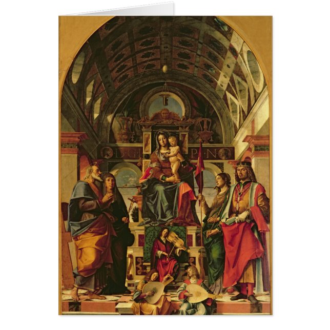Madonna en Child with Saints, 1499 (Voorkant)