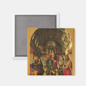 Madonna en Child with Saints, 1499 Magneet (Voorkant / Achterkant)