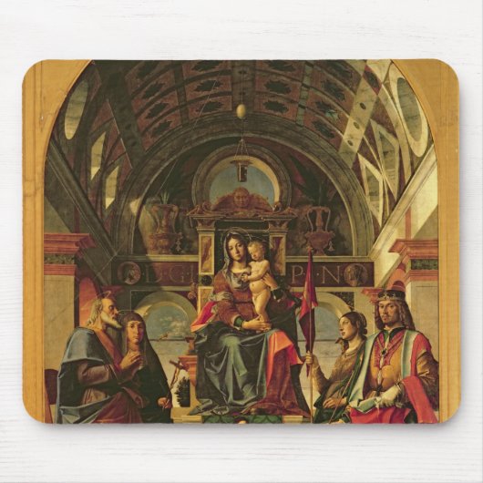 Madonna en Child with Saints, 1499 Muismat (Voorkant)