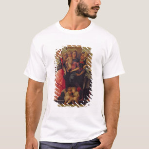 Madonna en Child with Saints, c.1518 (olie op deel T-shirt