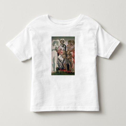 Madonna en Child with St. John, c.1495 Kinder Shirts (Voorkant)