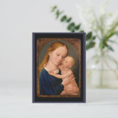 Madonna en Christus Child Briefkaart (Staand voorkant)