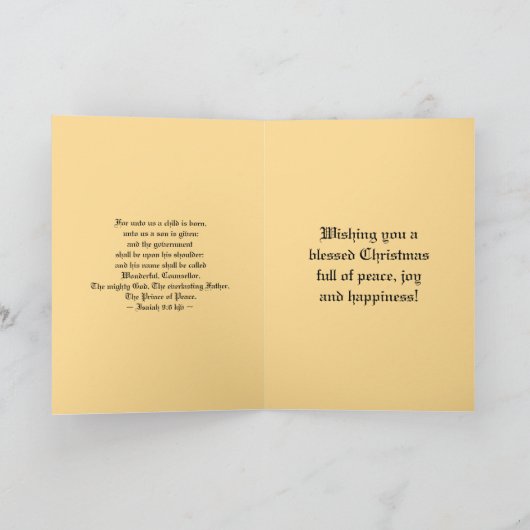 Madonna en Christus Child Feestdagen Kaart (Binnen)