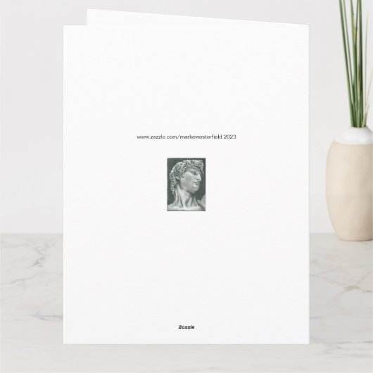  MADONNA EN CHRISTUS KIND KAART (Achterkant)