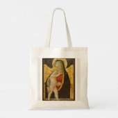 Madonna en de kleine Canvas tas met kerstmis (Achterkant)