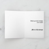 Madonna en Kaart met kerstmis (Binnen)