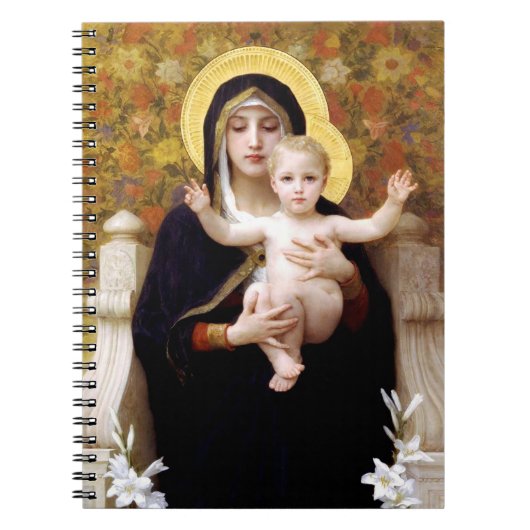 Madonna en Kerstmis Notitieboek (Voorkant)