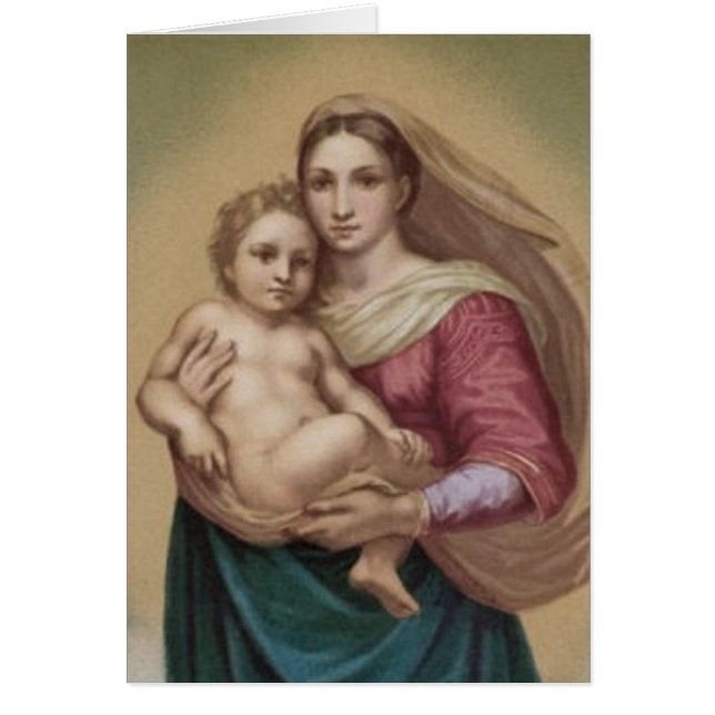  Madonna en kind (Voorkant)