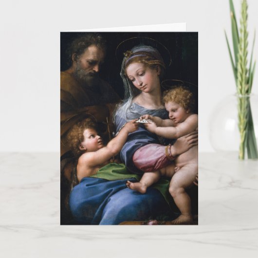 MADONNA EN KIND 1518-1520, Rafaël (1483-1520) Kaart (Voorkant)