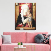 Madonna en Kind 2 - Carlo Crivelli - c1468 Canvas Afdruk (Insitu (Woonkamer))