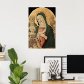 Madonna en Kind - B. di Giovanni Fijne Kunst Poste Poster (Thuiskantoor)