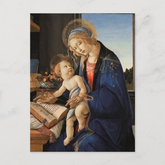 Madonna en Kind Briefkaart (Voorkant)