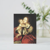 MADONNA EN KIND BRIEFKAART (Staand voorkant)