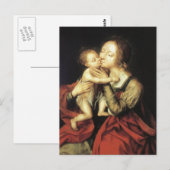 MADONNA EN KIND BRIEFKAART (Voorkant / Achterkant)