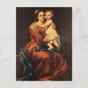 MADONNA EN KIND BRIEFKAART