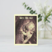 Madonna en kind Briefkaart (Staand voorkant)