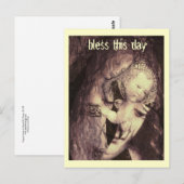 Madonna en kind Briefkaart (Voorkant / Achterkant)