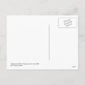 Madonna en kind. Briefkaarten voor fijne kerst (Achterkant)