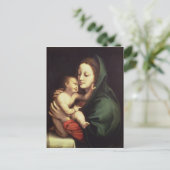 Madonna en kind, c.1510 briefkaart (Staand voorkant)