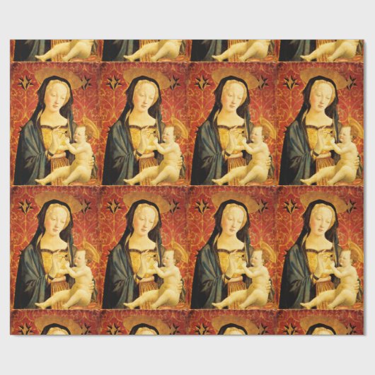 MADONNA EN KIND CADEAUPAPIER (Vlak)