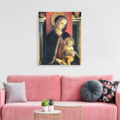 Madonna en Kind - Carlo Crivelli - c1468 Canvas Afdruk (Insitu (Woonkamer))