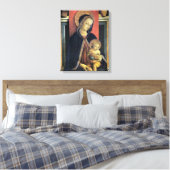 Madonna en Kind - Carlo Crivelli - c1468 Canvas Afdruk (Insitu (Slaapkamer))