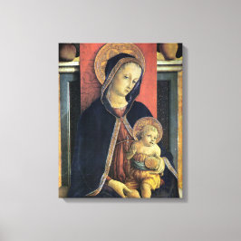 Madonna en Kind - Carlo Crivelli - c1468 Canvas Afdruk