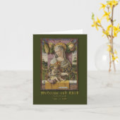 Madonna en Kind Carlo Crivelli Greeting Kaart (Gele Bloem)