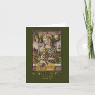 Madonna en Kind Carlo Crivelli Greeting Kaart