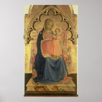 Madonna en Kind, centraal paneel van een triptych