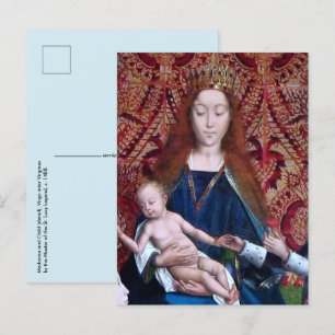 Madonna en Kind (detail; M 070) Briefkaart