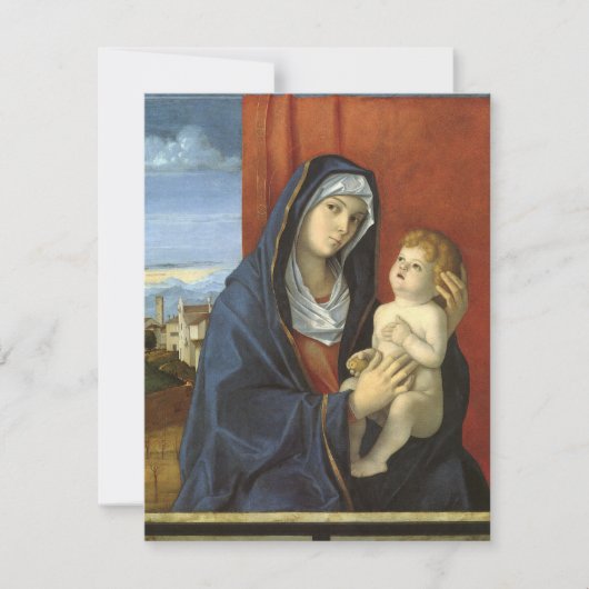 Madonna en Kind door Giovanni Bellini (Voorkant)