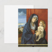 Madonna en Kind door Giovanni Bellini (Voorkant / Achterkant)