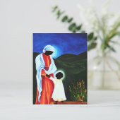 Madonna en kind - Eerste stappen 2008 Briefkaart (Staand voorkant)