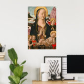 Madonna en Kind - Ferrarese Fijne Kunst Poster (Thuiskantoor)
