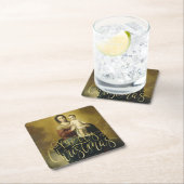 Madonna en kind, fijne kerstmis kartonnen onderzetters (Insitu)