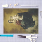 Madonna en Kind, Fine Art Kerst Tissue Papier (Craft)