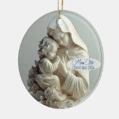 Madonna en kind gepersonaliseerd Ornament (Links)