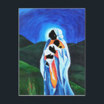 Madonna en kind - Hoop voor de wereld in 2008 Briefkaart<br><div class="desc">Madonna and child - Hope for the world 2008 (acrylic on wood) Brintle Patricia / Private Collection / Bridgeman Images Christianity New Testament Nativity Madonna & Holy Family Christianity: New Testament Peace & Relaxation</div>