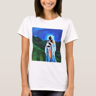 Madonna en kind - Hoop voor de wereld in 2008 T-shirt