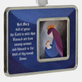 Madonna en kind horizontaal ingelijst Ornament (Rechts)