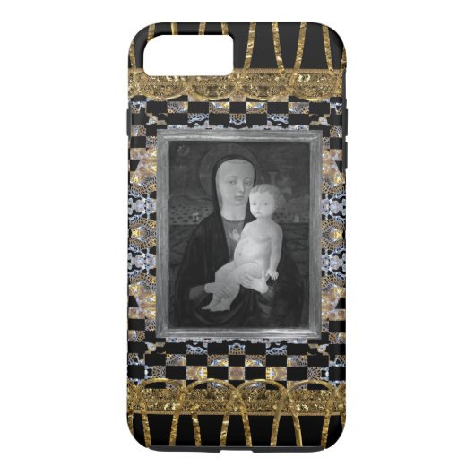 Madonna en kind IXV Case-Mate iPhone Case (Achterkant)