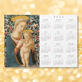 Madonna en kind Jesus Kunst 2025 Kalender