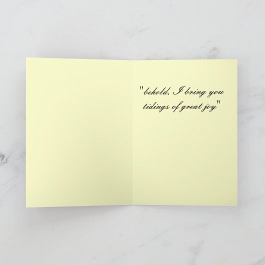 Madonna en kind kaart (Binnen)