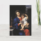 Madonna en kind kaart (Voorkant)