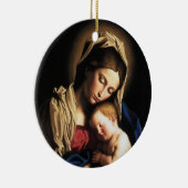 Madonna en kind keramisch ornament (Rechts)