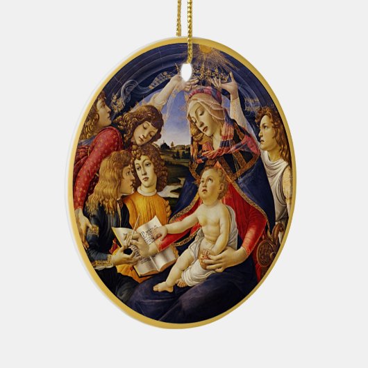 Madonna en kind keramisch ornament (Rechts)